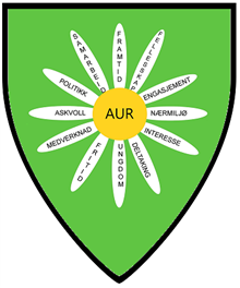Logo Askvoll ungdomsråd - illustrasjon - Klikk for stort bilete